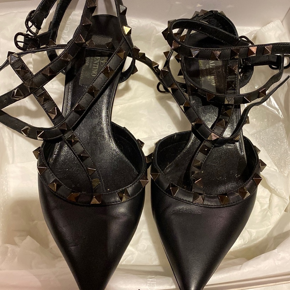 Valentino stud heels